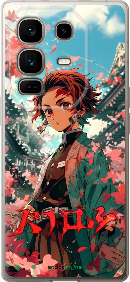 Силіконовий чехол Tanjiro Kamado для Infinix Note 50 Pro+ - 6132u-4041 изображение 