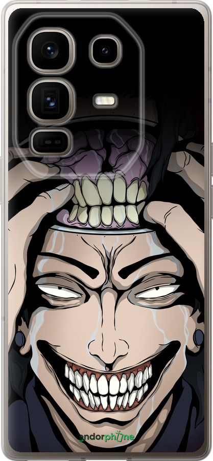 Силиконовый чехол Магическая Битва Kenjaku для Infinix Note 50 Pro+ - 6151u-4041 изображение 