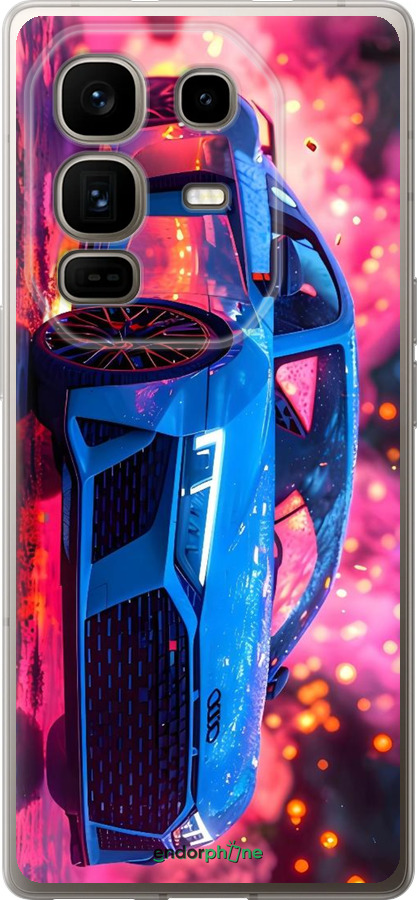 Силиконовый чехол Ауди для Infinix Note 50 Pro+ - 6286u-4041 изображение 