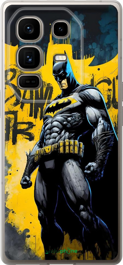 Силиконовый чехол Бетмен для Infinix Note 50 Pro+ - 6290u-4041 изображение 
