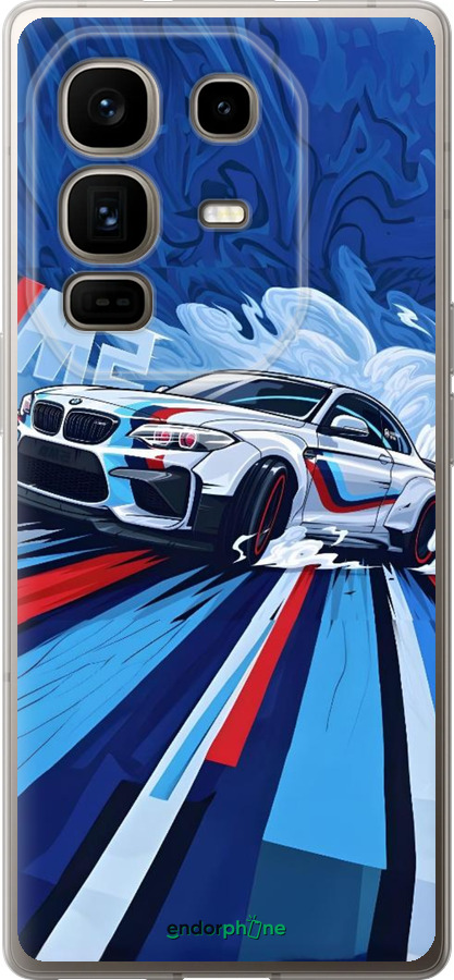 Силіконовий чехол БМВ для Infinix Note 50 Pro+ - 6292u-4041 изображение 