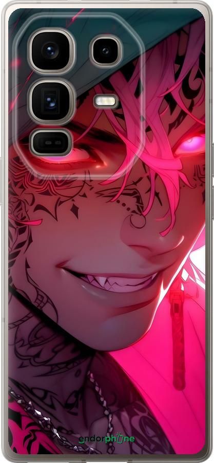 Силиконовый чехол Аниме демон 3 для Infinix Note 50 Pro+ - 6313u-4041 изображение 