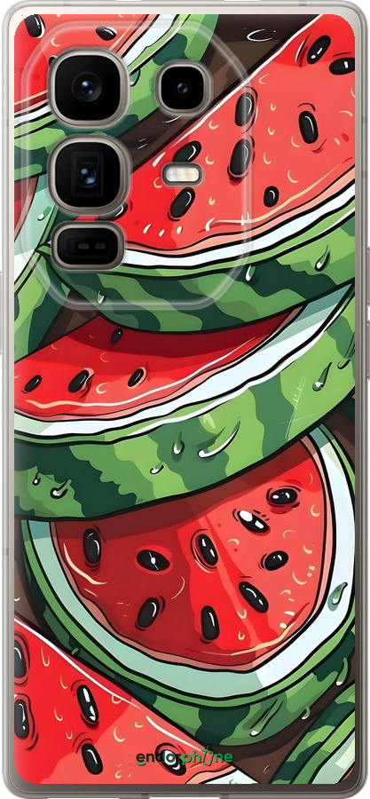 Силіконовий чехол Кавун для Infinix Note 50 Pro+ - 6315u-4041 изображение 