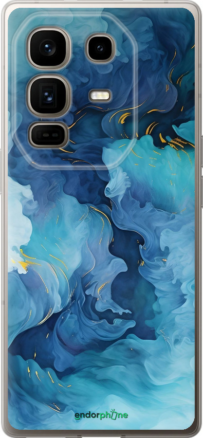 Силіконовий чехол Акварель для Infinix Note 50 Pro+ - 6320u-4041 изображение 