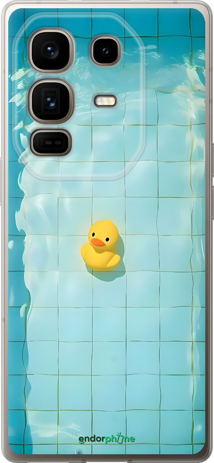 Силиконовый чехол Утенок для Infinix Note 50 Pro+ - 6323u-4041 изображение 