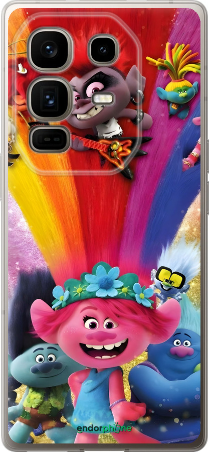 Силіконовий чехол Тролі для Infinix Note 50 Pro+ - 6343u-4041 изображение 