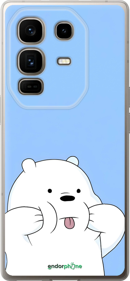 Силіконовий чехол Милий ведмедик для Infinix Note 50 Pro+ - 6357u-4041 изображение 