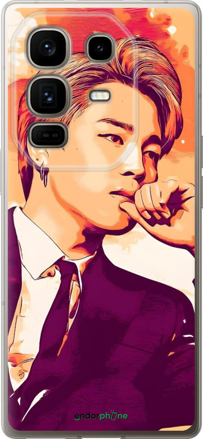 Силиконовый чехол Чимин для Infinix Note 50 Pro+ - 6373u-4041 изображение 