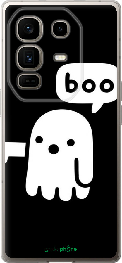 Силиконовый чехол Призрак Неодобрения для Infinix Note 50 Pro+ - 6431u-4041 изображение 