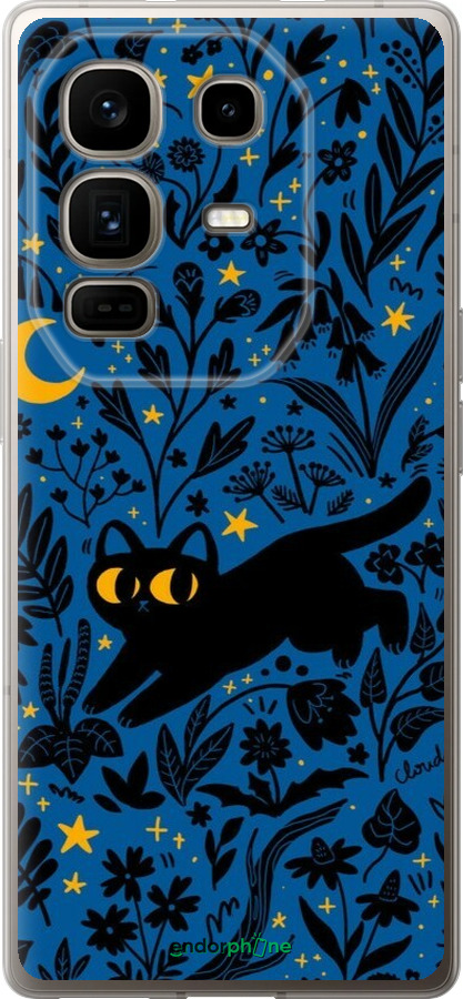 Силиконовый чехол Летняя ночь для Infinix Note 50 Pro+ - 6472u-4041 изображение 