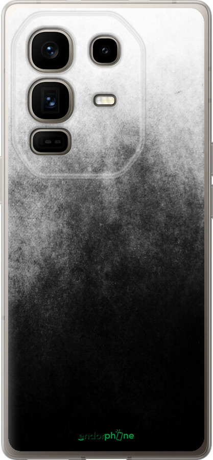 Силиконовый чехол Абстрактная композиция в серых тонах для Infinix Note 50 Pro+ - 6477u-4041 изображение 