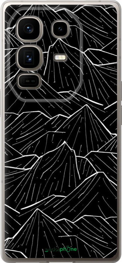 Силиконовый чехол С изображением Темных гор для Infinix Note 50 Pro+ - 6489u-4041 изображение 