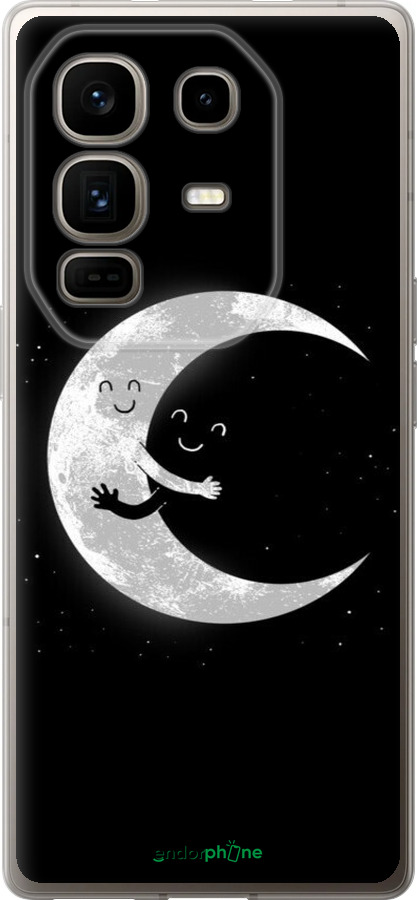 Силиконовый чехол Лунные объятия для Infinix Note 50 Pro+ - 6508u-4041 изображение 