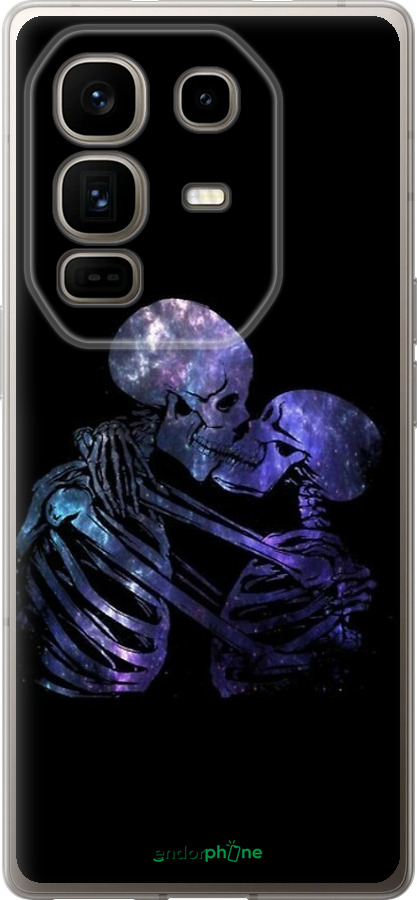 Силиконовый чехол С изображением скелета для Infinix Note 50 Pro+ - 6537u-4041 изображение 