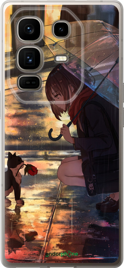 Силиконовый чехол Anime для Infinix Note 50 Pro+ - 6609u-4041 изображение 