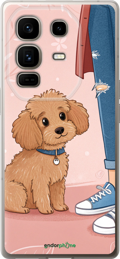 Силіконовий чехол Мальтипу 3 для Infinix Note 50 Pro+ - 6706u-4041 изображение 