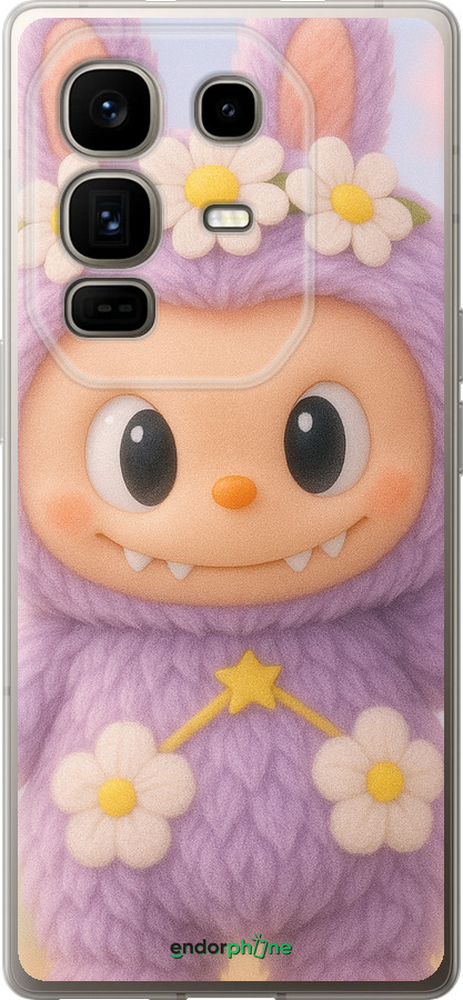 Силиконовый чехол Лабубу 1 для Infinix Note 50 Pro+ - 6709u-4041 изображение 