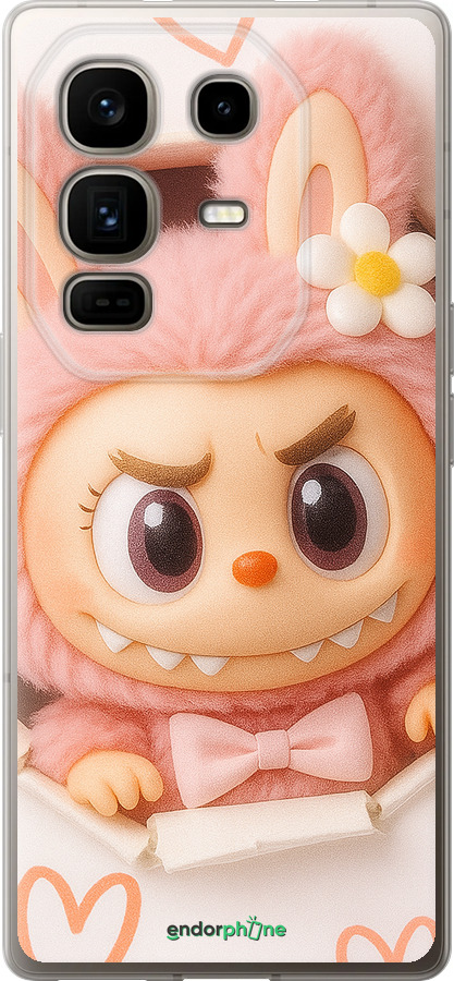 Силиконовый чехол Лабубу 2 для Infinix Note 50 Pro+ - 6710u-4041 изображение 