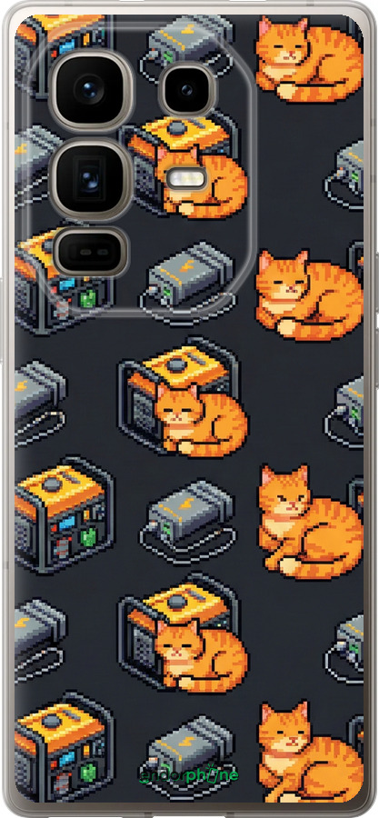 Силиконовый чехол Autonomous Zone для Infinix Note 50 Pro+ - 6771u-4041 изображение 