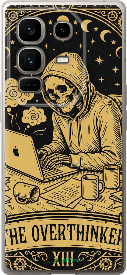 Силиконовый чехол The Overthinker для Infinix Note 50 Pro+ - 6774u-4041 изображение 