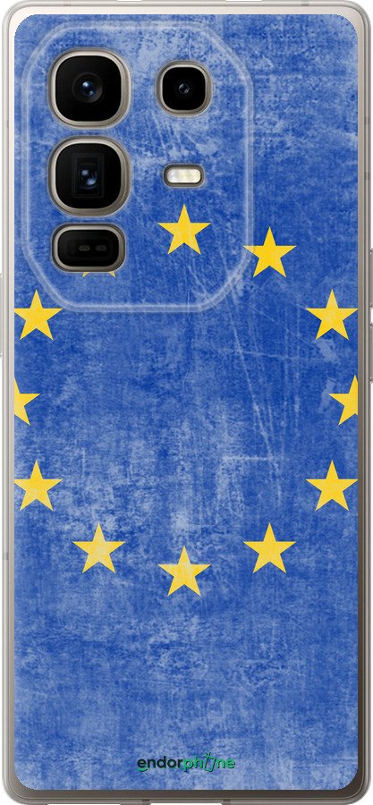 Силиконовый чехол Евросоюз 4 для Infinix Note 50 Pro+ - 765u-4041 изображение 