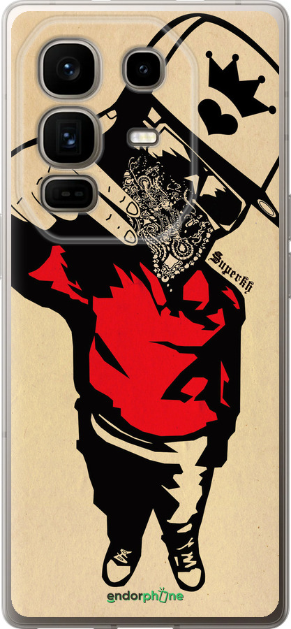 Силиконовый чехол Swag. Super для Infinix Note 50 Pro+ - 808u-4041 изображение 