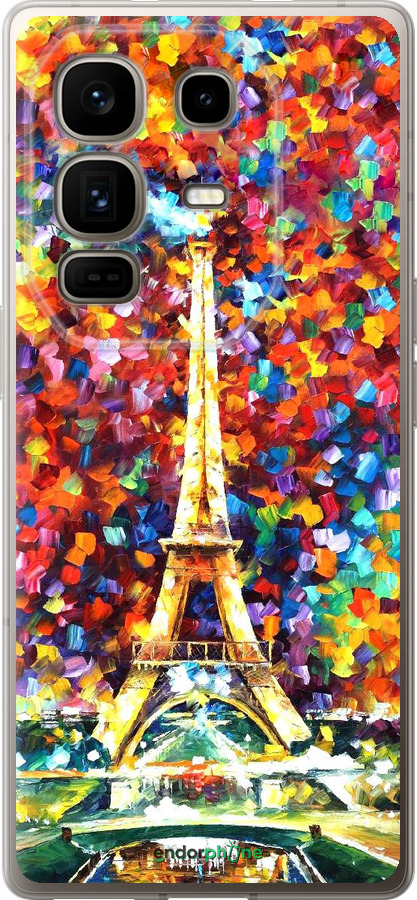 Силиконовый чехол Париж для Infinix Note 50 Pro+ - 830u-4041 изображение 