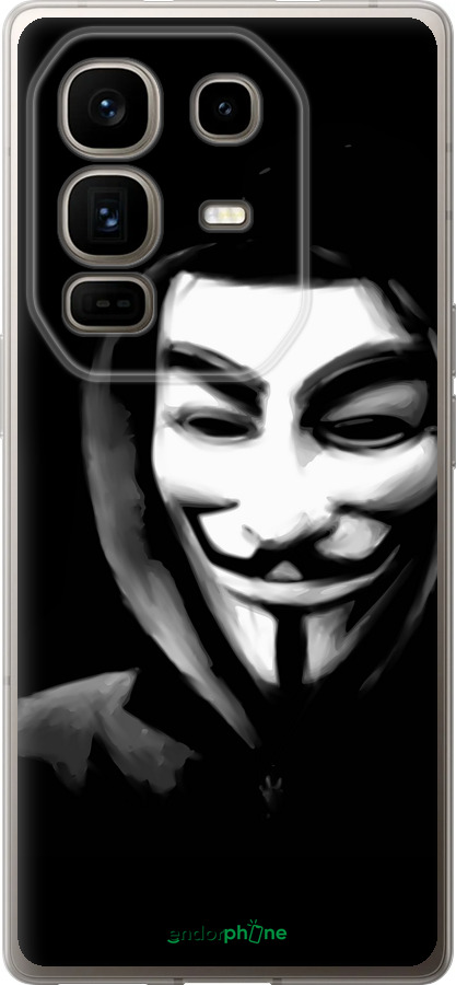 Силиконовый чехол Анонимус для Infinix Note 50 Pro+ - 832u-4041 изображение 