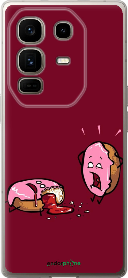 Силиконовый чехол Печенье для Infinix Note 50 Pro+ - 911u-4041 изображение 