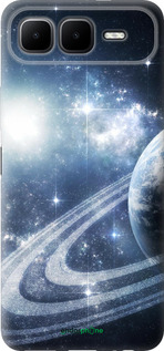 Силиконовый чехол Кольца Сатурна для Infinix Smart 10 PLus - 173u-4108 изображение 