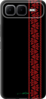 Силиконовый чехол Вышиванка 53 для Infinix Smart 10 PLus - 2041u-4108 изображение 