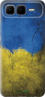 Силиконовый чехол Флаг Украины 2 для Infinix Smart 10 PLus - 401u-4108 изображение 