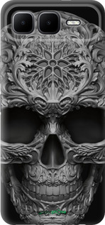 Силиконовый чехол skull-ornament для Infinix Smart 10 PLus - 4101u-4108 изображение 