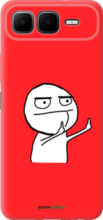 Силиконовый чехол Мем для Infinix Smart 10 PLus - 4578u-4108 изображение 