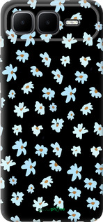 Силиконовый чехол Цветочный для Infinix Smart 10 PLus - 4900u-4108 изображение 