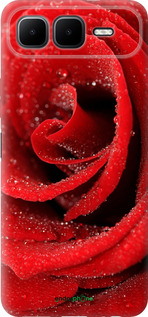 Силиконовый чехол Красная роза для Infinix Smart 10 PLus - 529u-4108 изображение 
