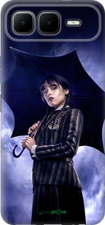 Силиконовый чехол Wednesday v2 для Infinix Smart 10 PLus - 5516u-4108 изображение 