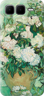 Силиконовый чехол Винсент Ван Гог. Ваза с розами для Infinix Smart 10 PLus - 5543u-4108 изображение 