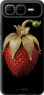 Силиконовый чехол Клубника v3 для Infinix Smart 10 PLus - 5638u-4108 изображение 