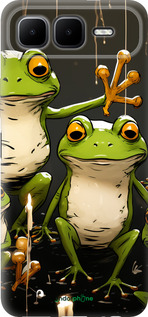 Силиконовый чехол Жабки 2 для Infinix Smart 10 PLus - 5657u-4108 изображение 