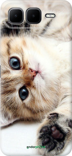 Силиконовый чехол Котик для Infinix Smart 10 PLus - 6024u-4108 изображение 