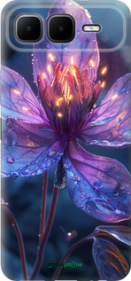 Силиконовый чехол Магический цветок для Infinix Smart 10 PLus - 6038u-4108 изображение 