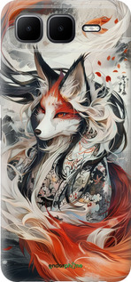 Силиконовый чехол Дух кицунэ' для Infinix Smart 10 PLus - 6107u-4108 изображение 