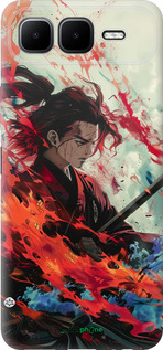 Силиконовый чехол Битва стихий для Infinix Smart 10 PLus - 6110u-4108 изображение 