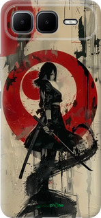 Силиконовый чехол Боевое искусство для Infinix Smart 10 PLus - 6126u-4108 изображение 