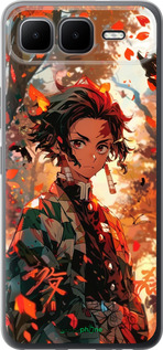 Силиконовый чехол Tanjiro для Infinix Smart 10 PLus - 6130u-4108 изображение 