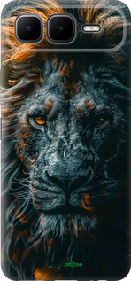 Силиконовый чехол Лев в сумерках для Infinix Smart 10 PLus - 6154u-4108 изображение 