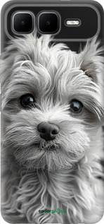 Силіконовий чехол Мальтипу на чорному фоні для Infinix Smart 10 PLus - 6156u-4108 изображение 