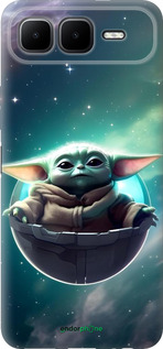 Силиконовый чехол Малышь йода для Infinix Smart 10 PLus - 6294u-4108 изображение 