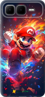 Силиконовый чехол Супер Марио для Infinix Smart 10 PLus - 6342u-4108 изображение 